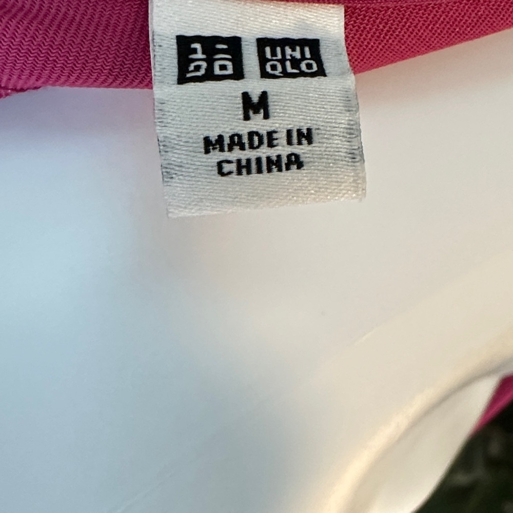 Uniqlo Raspberry V-Neck Midi Dress - Picture 3 of 7